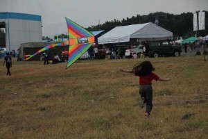 Flying kites with friends felt awesome!!!